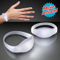 Light Up Motion Activated White LED Bracelet - Blank